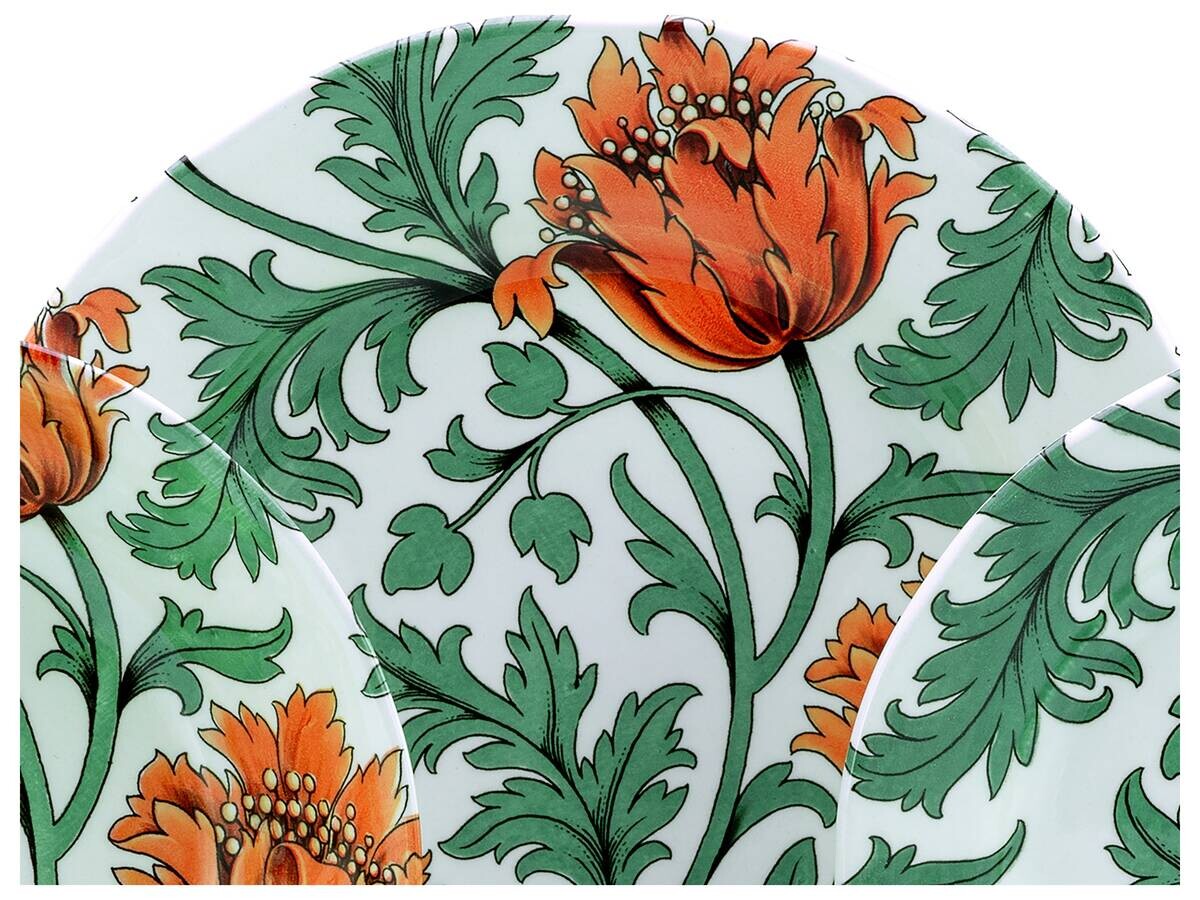 CreaTable Kombiservice Florentina grün Steingut 12 tlg.