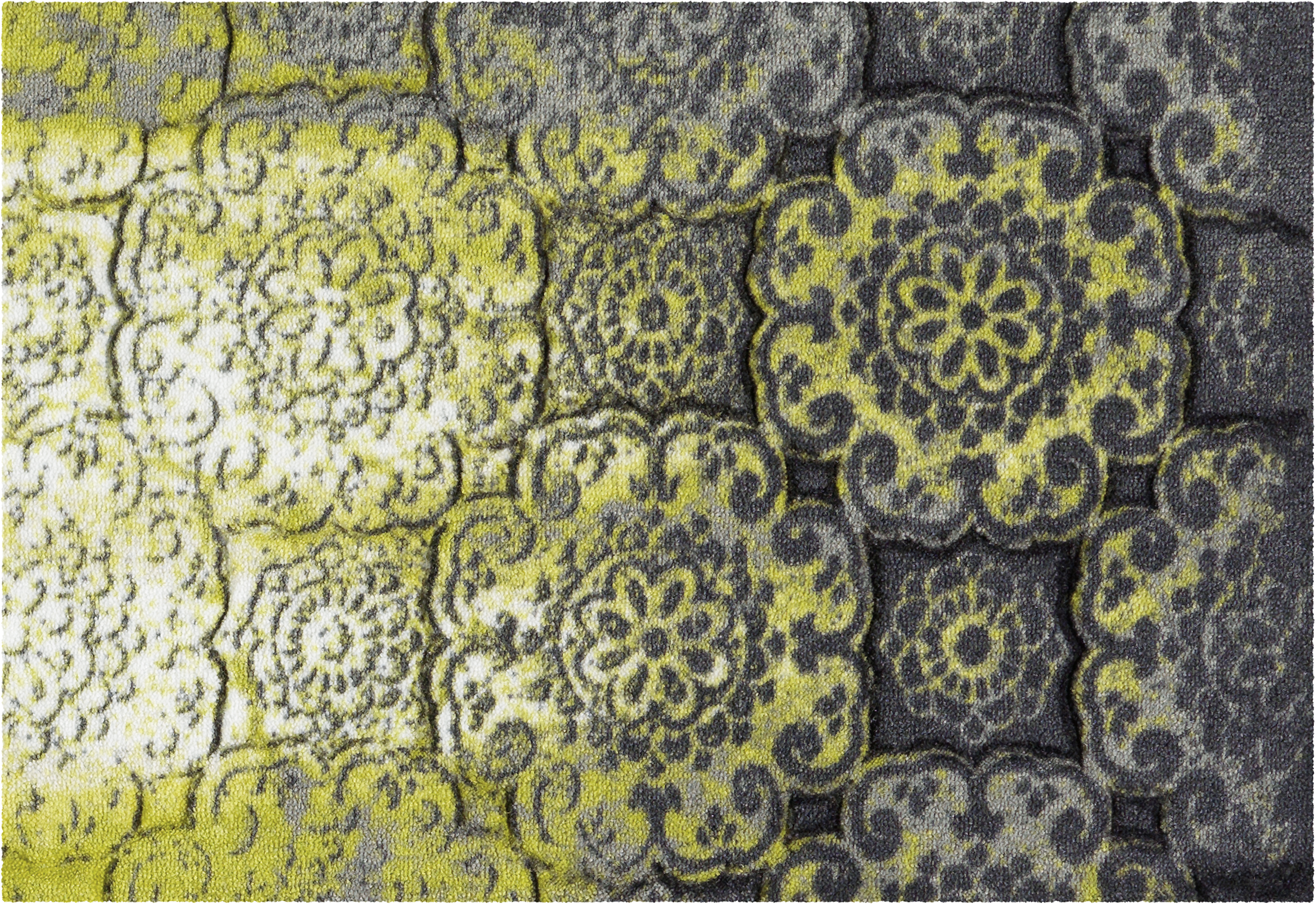 Arte Espina Kurzflorteppich Living Mat 56 gelb B/L: ca. 64x168 cm