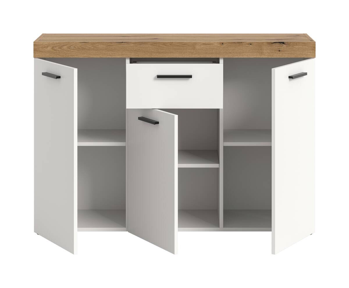 Sideboard Sunset weiß B/H/T: ca. 125x86x37 cm