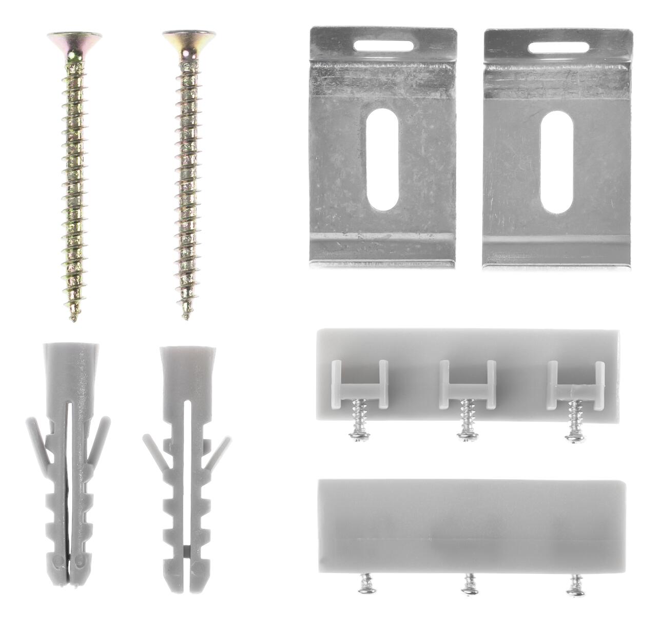 LICHTBLICK Zubehör-Set für Vorhangschiene