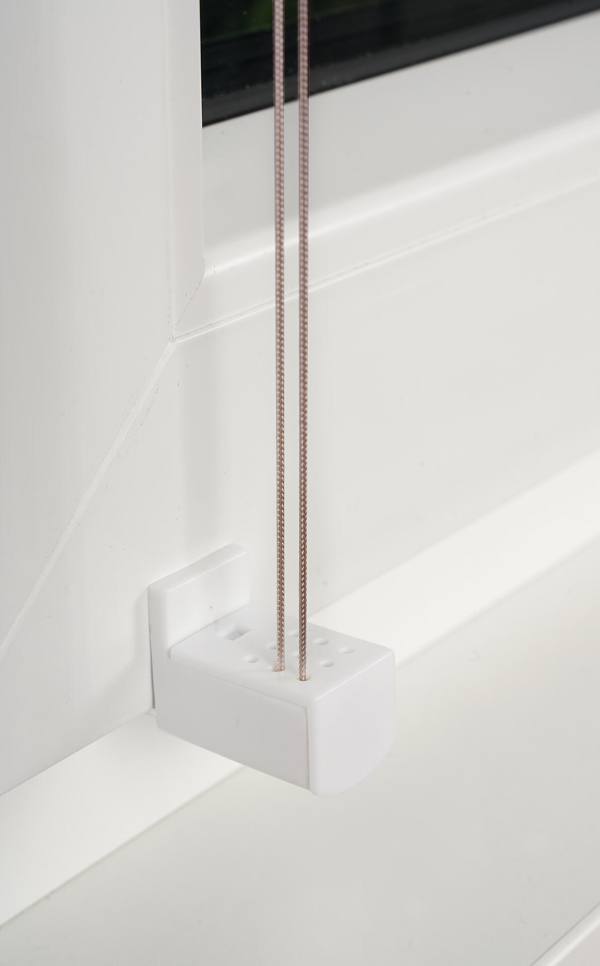 Hochwertiges Klemmplissee grau B/L: ca. 80x130 cm