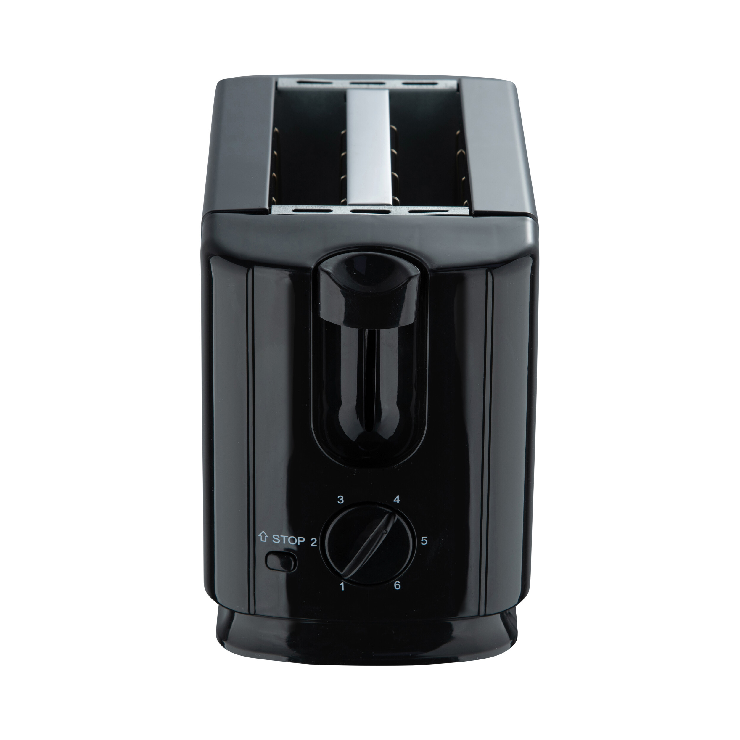 SWISS HOME Toaster schwarz Polypropylen Edelstahl B/H/L: ca. 15x18x25,5 cm