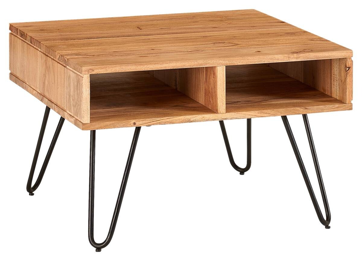 Wohnling Couchtisch braun B/H/T: ca. 60x40x60 cm