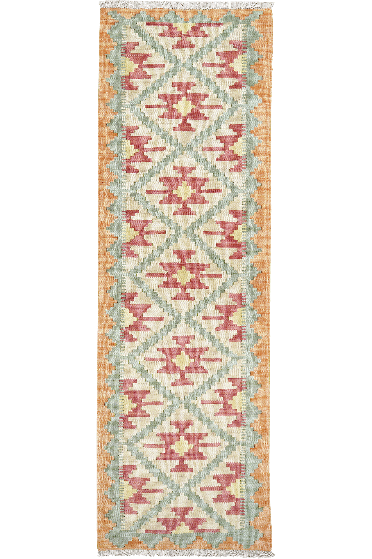 PersaTepp Teppich Kelim Gashgai grün B/H/L: ca. 63x1x201 cm PersaTepp Teppich Kelim Gashgai grün B/H/L: ca. 63x1x201 cm