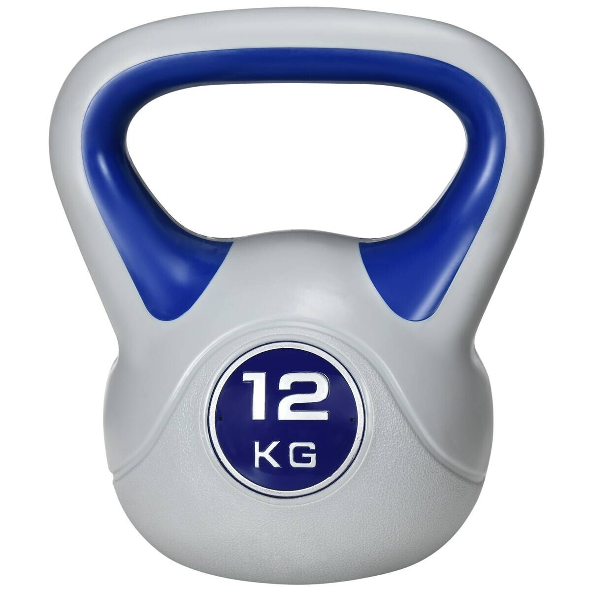 SPORTNOW Kettlebell blau Kunststoff B/H/L: ca. 17x28x24 cm