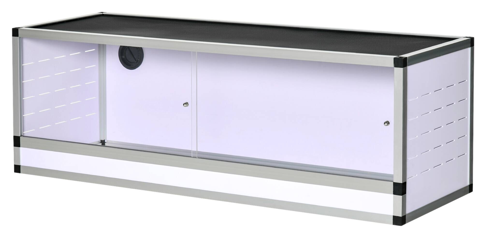 PawHut Terrarium silber Polyester B/H/L: ca. 40x120x40 cm