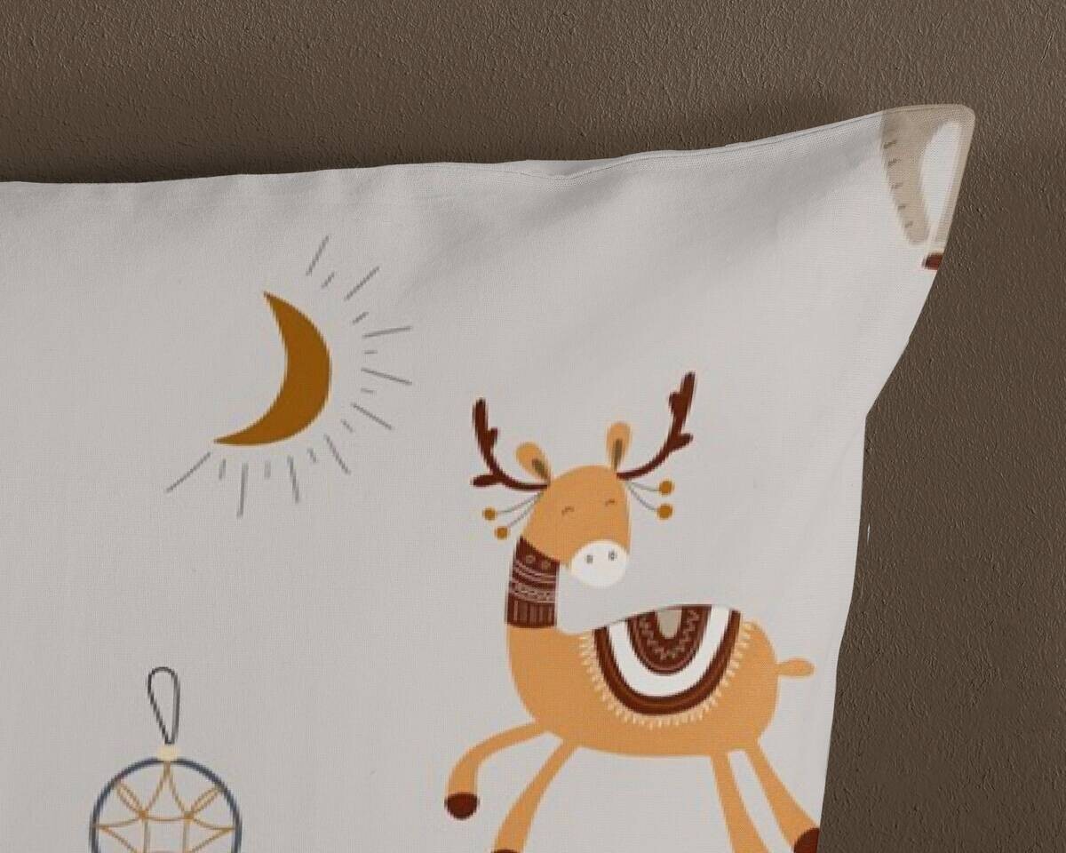 Baumwoll Bettwäsche Woody Multi Baumwolle B/L: ca. 135x200 cm