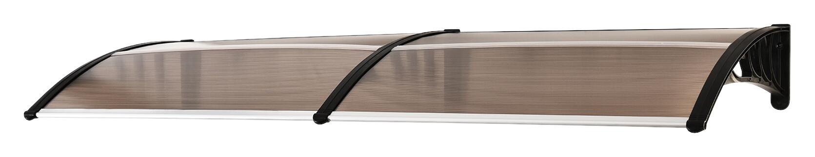 Outsunny Vordach braun B/H/L: ca. 195x75x23 cm