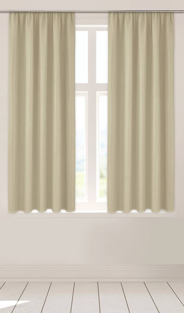 Verdunklungsvorhang Linus kitt B/L: ca. 140x175 cm