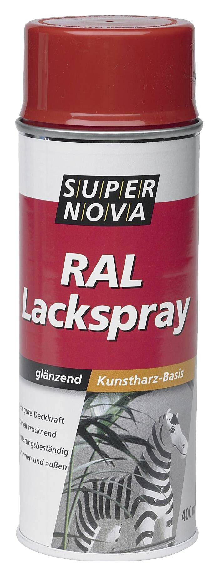 Super-Nova Lackspray feuerrot hochglänzend ca. 0,4 l