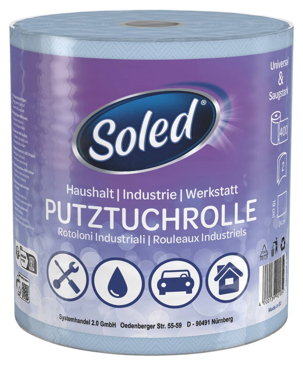 Soled Putztuchrolle