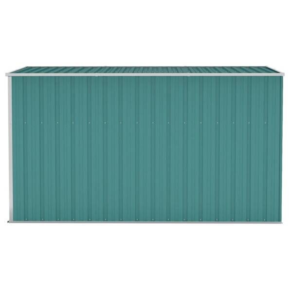 vidaXL Gartenhaus grün B/H/T: ca. 118x178x194 cm