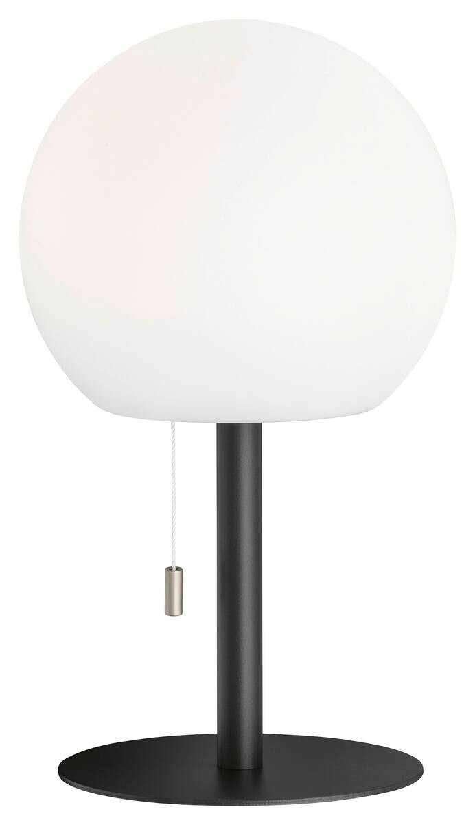 LED-Außenleuchte 850187 Trivento schwarz weiß H/D: ca. 31x18 cm