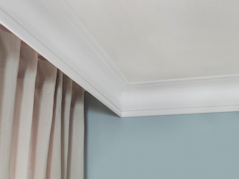 Zierprofil weiß L: ca. 200 cm