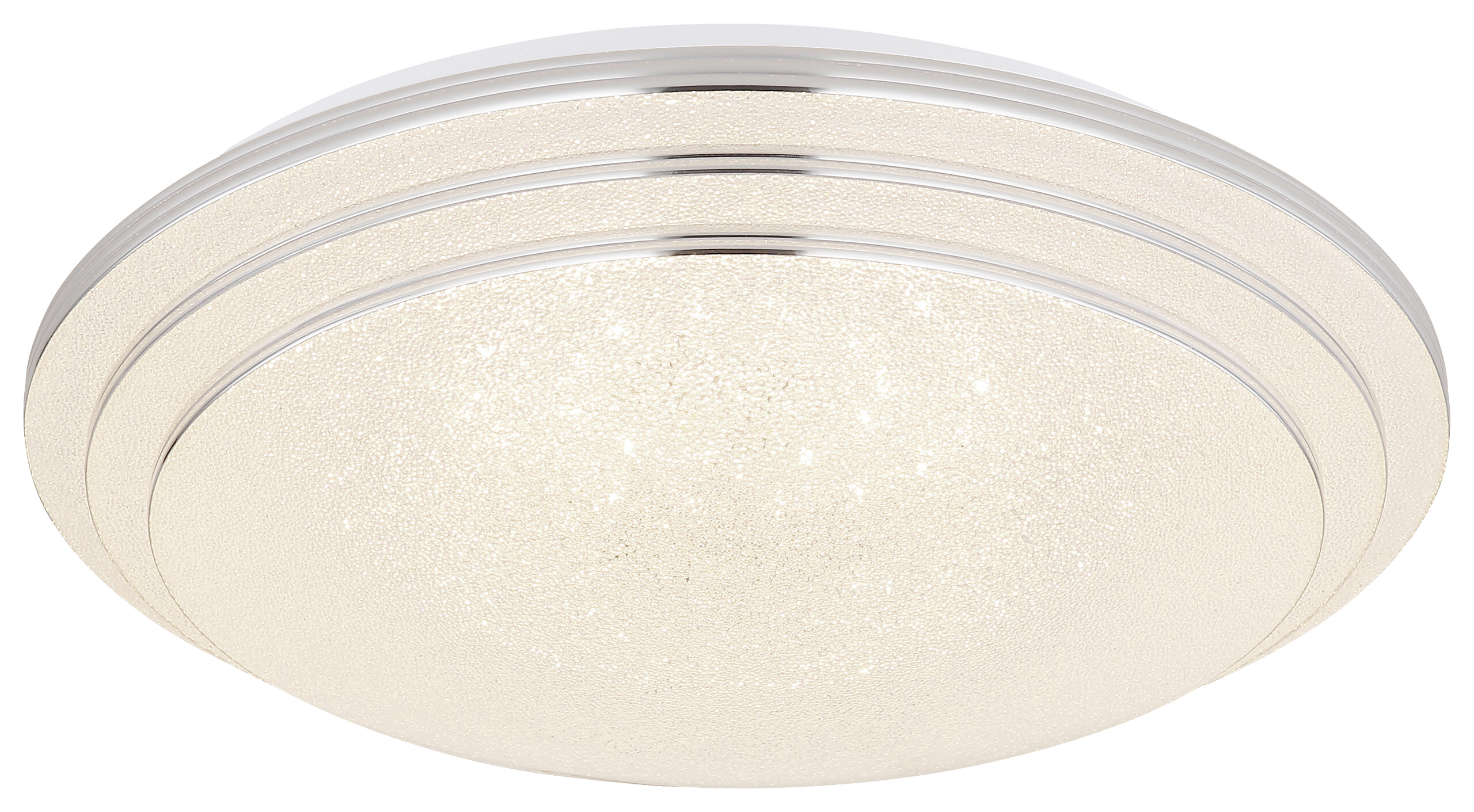 GLOBO Deckenleuchte 48419-18 Aley Opal weiß Metall Acryl H/D: ca. 9,5x40 cm