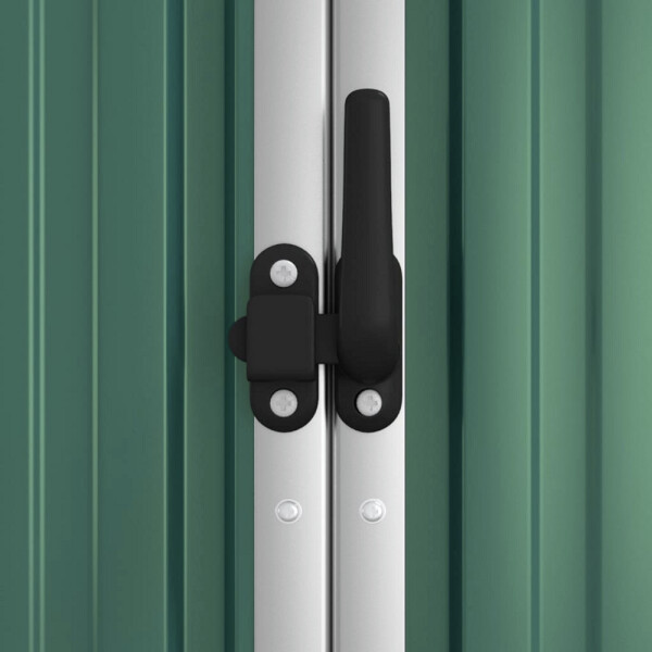 vidaXL Geräteschuppen grün B/H/T: ca. 161x161x89 cm