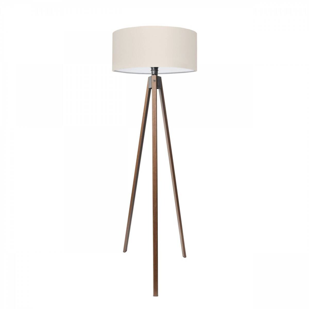 Opviq Stehleuchte creme Stoff B/H/T/L/D: ca. 38x200x38x38x38 cm E27 1 Brennstellen