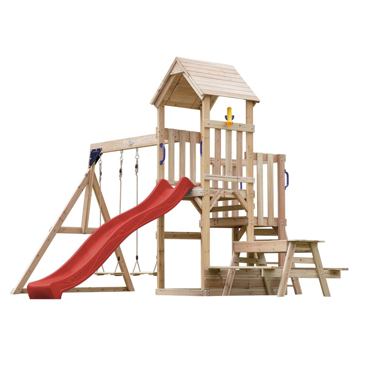 AXI Spielturm Mette rot B/H/L: ca. 366x267x383 cm