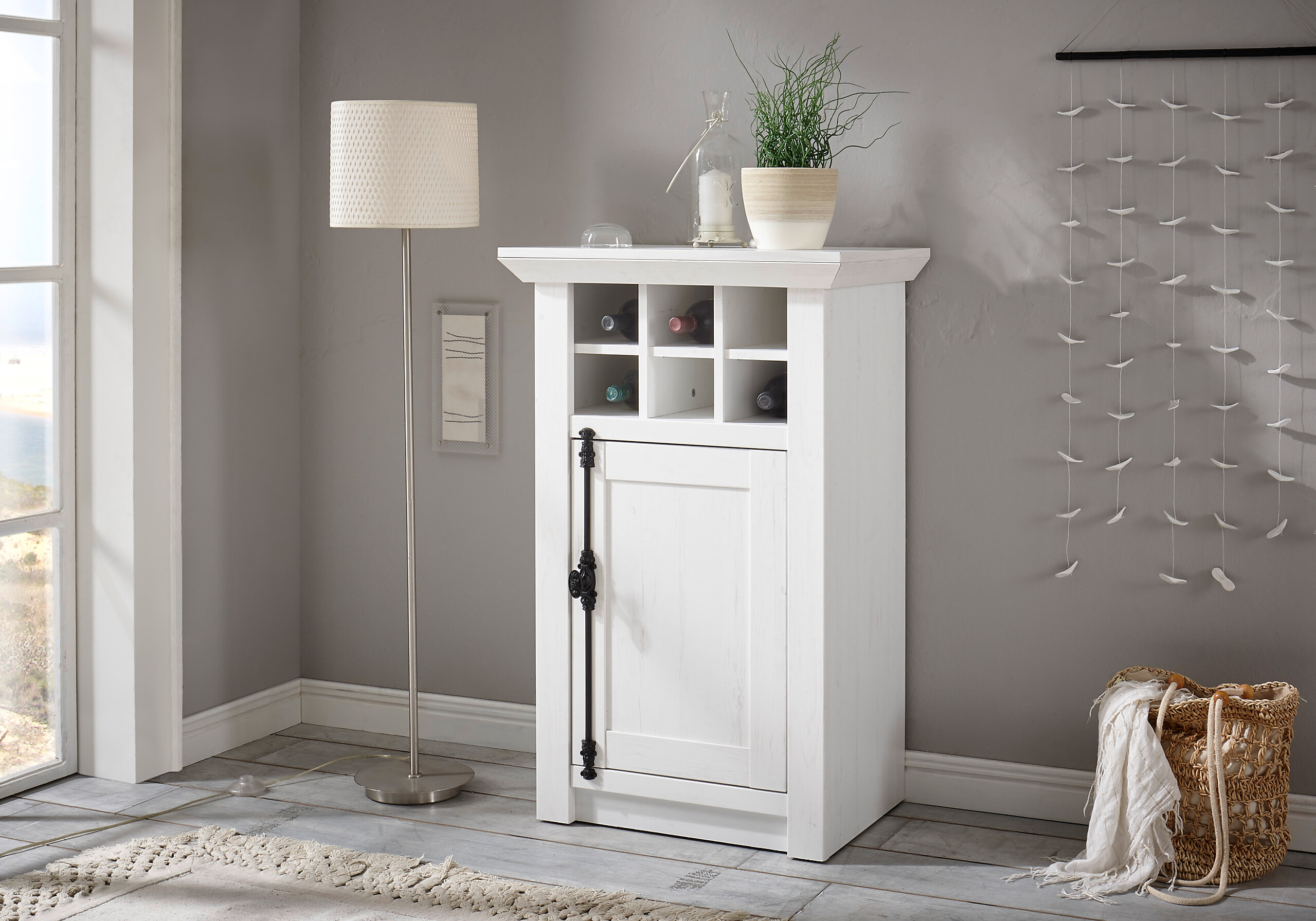 Kommode Westerland weiß B/H/T: ca. 63x100x45 cm