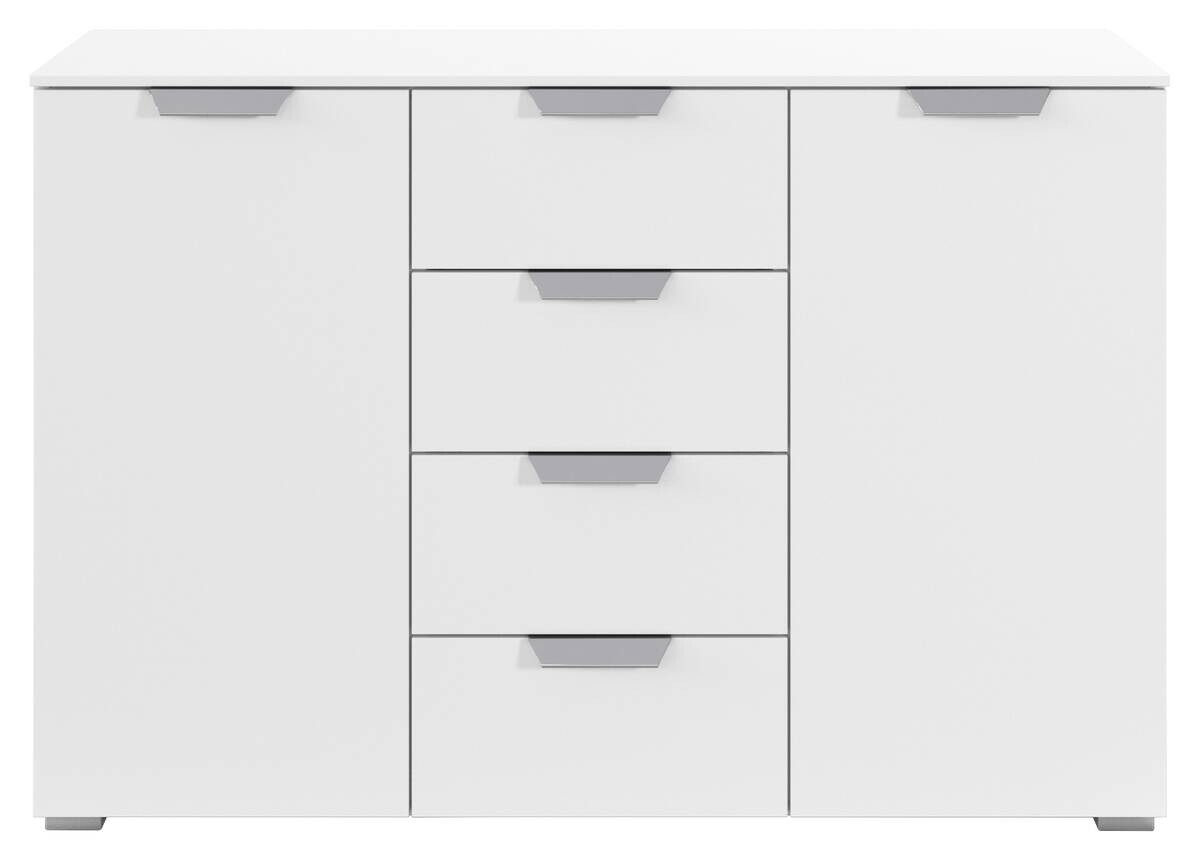 Kombikommode Aditio Alpinweiß B/H/T: ca. 120x81x43 cm
