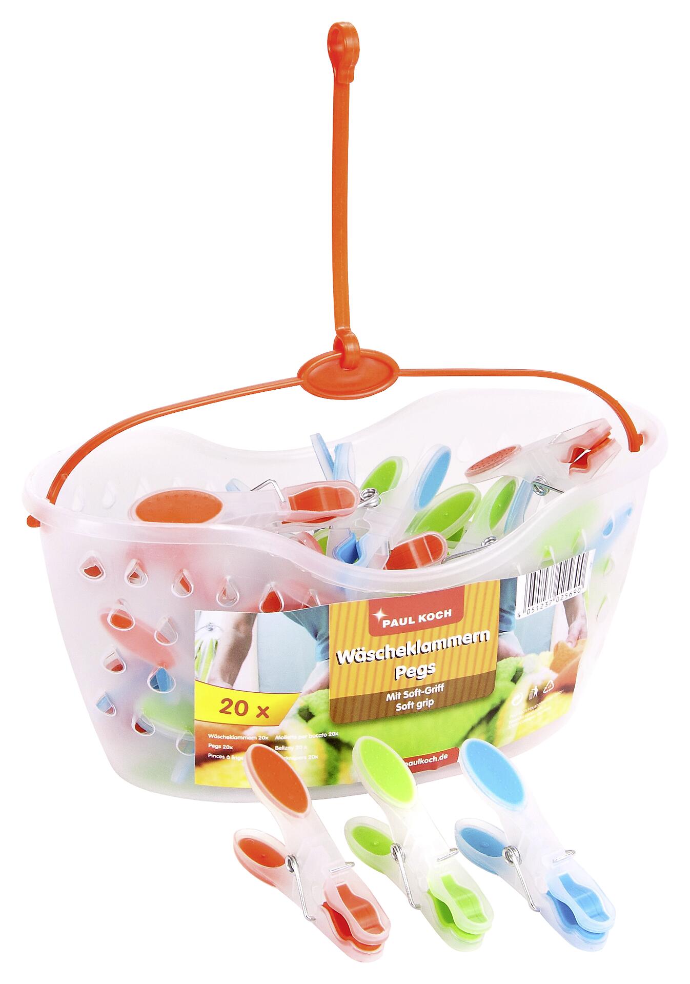 Klammerkörbchen rot B/H/L: ca. 12,5x12,5x23,5 cm