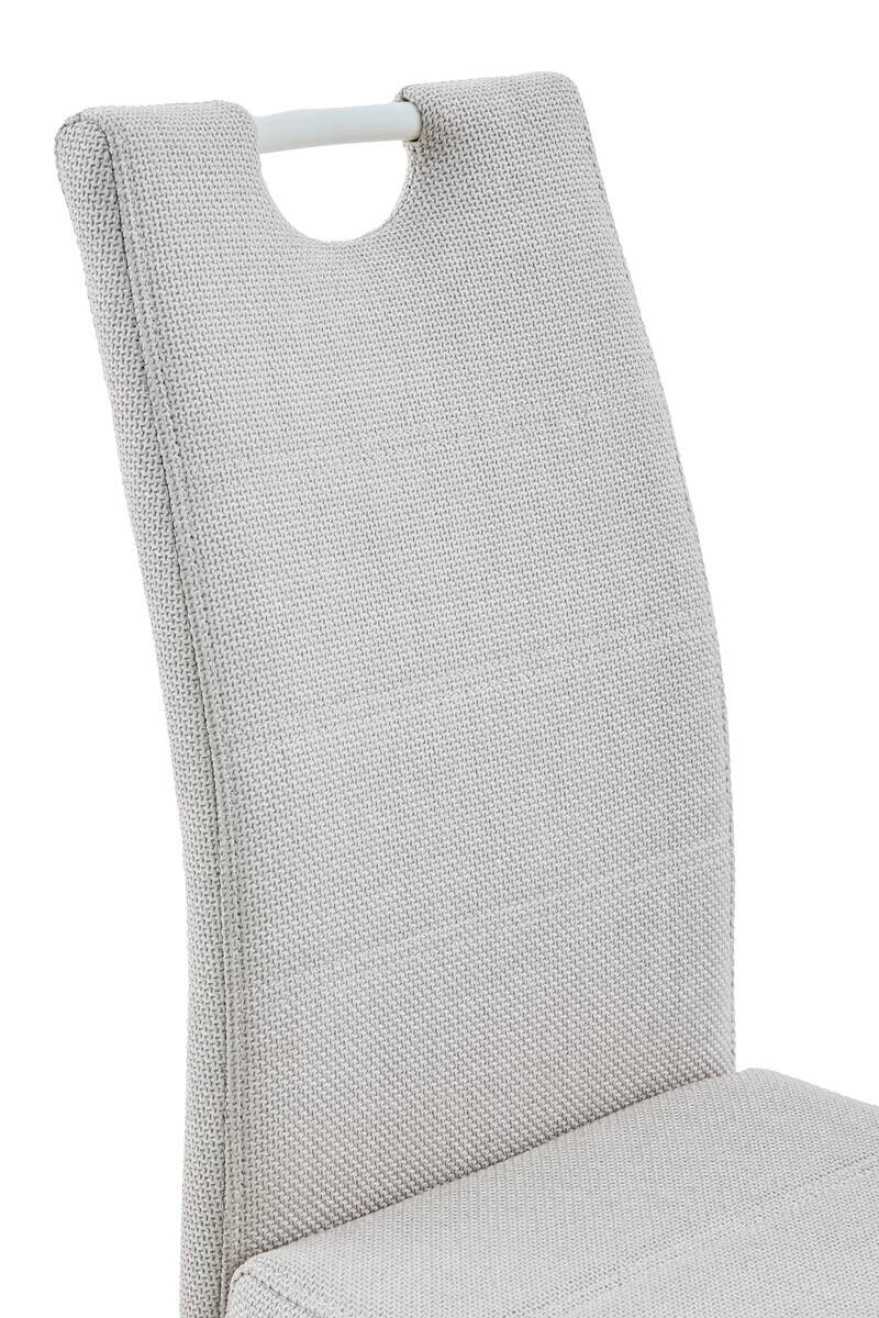 Schwingstuhl Florenz beige Webstoff B/H/T: ca. 43x99x60 cm