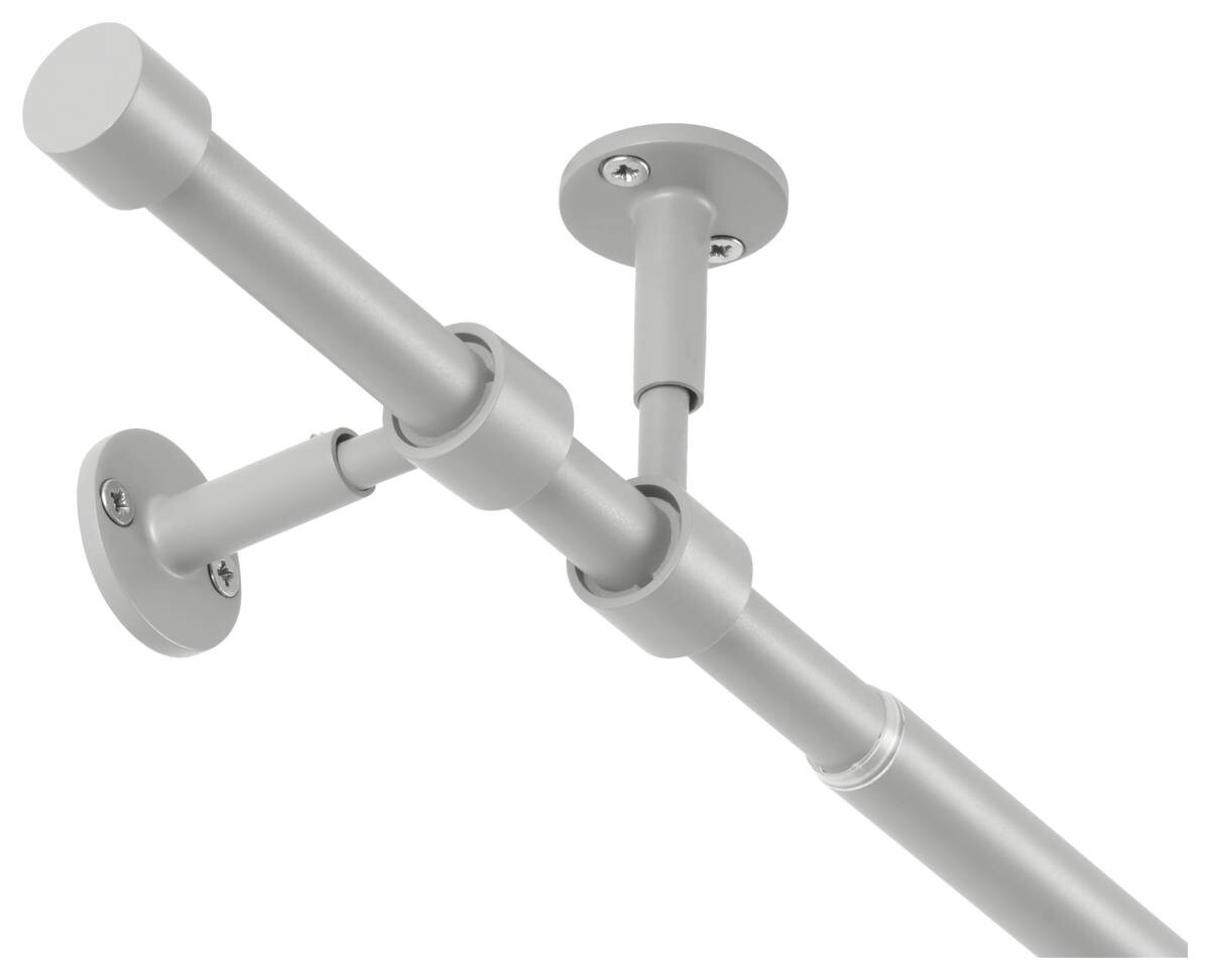 ondeco Stilgarnituren Cool-Gray Metall L: ca. 280 cm ausziehbar von ca. 160 bis 280 cm 1.0 Läufe