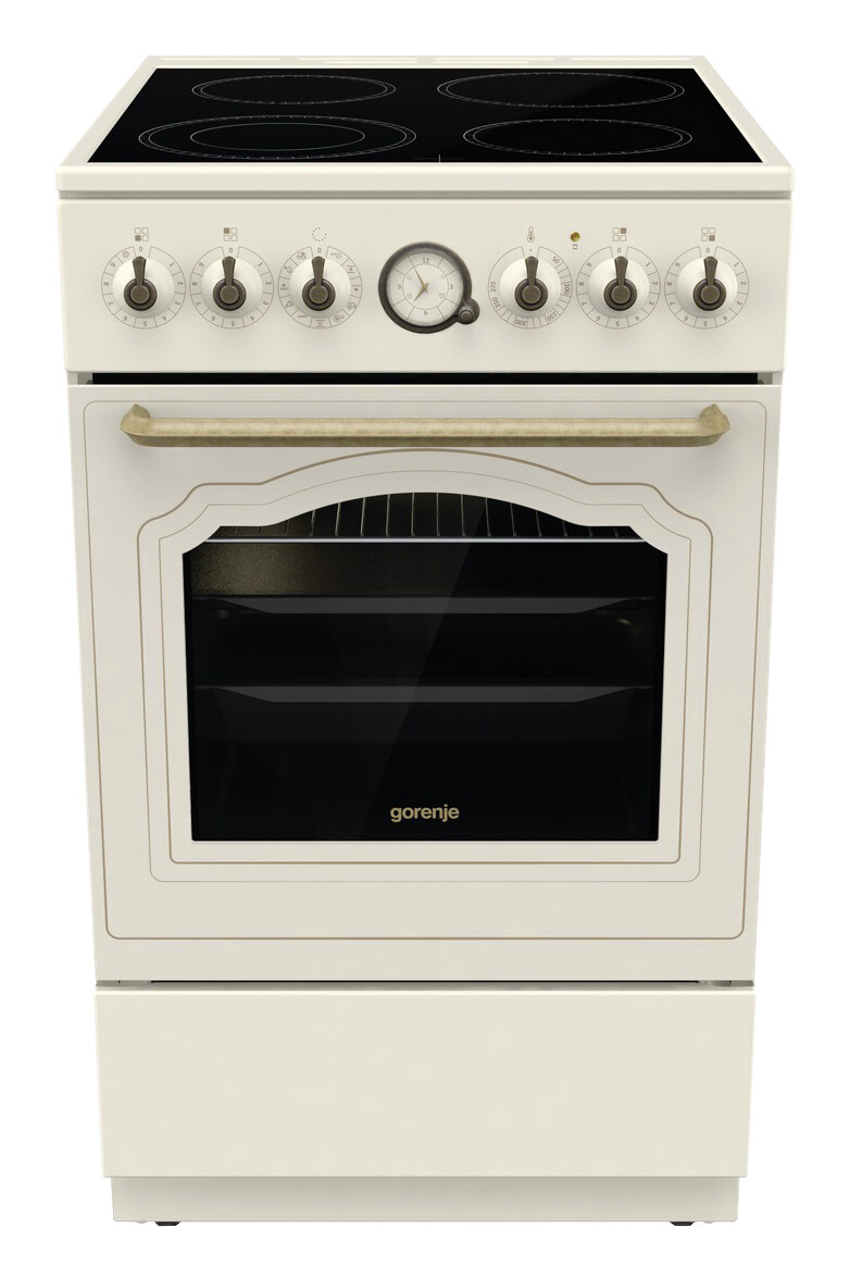 Gorenje Stand-Elektroherd GECS5B70CLI creme B/H/T: ca. 50x85x59,4 cm Gorenje Stand-Elektroherd GECS5B70CLI creme B/H/T: ca. 50x85x59,4 cm