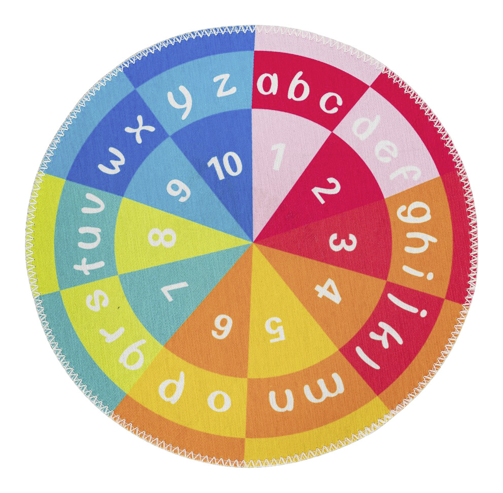 Arte Espina Flachflorteppich Coco 325 mehrfarbig B/H/L: ca. 120x0,5x120 cm