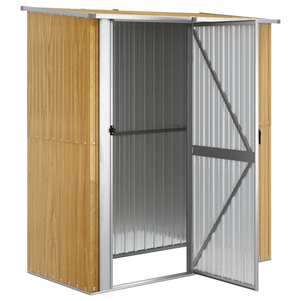 vidaXL Geräteschuppen braun B/H: ca. 180,5x209,5 cm