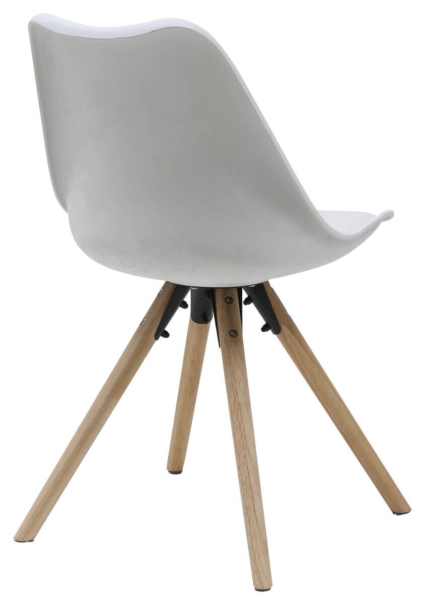 Stuhl Bela weiß Kunststoff B/H/T: ca. 48x83,5x57 cm