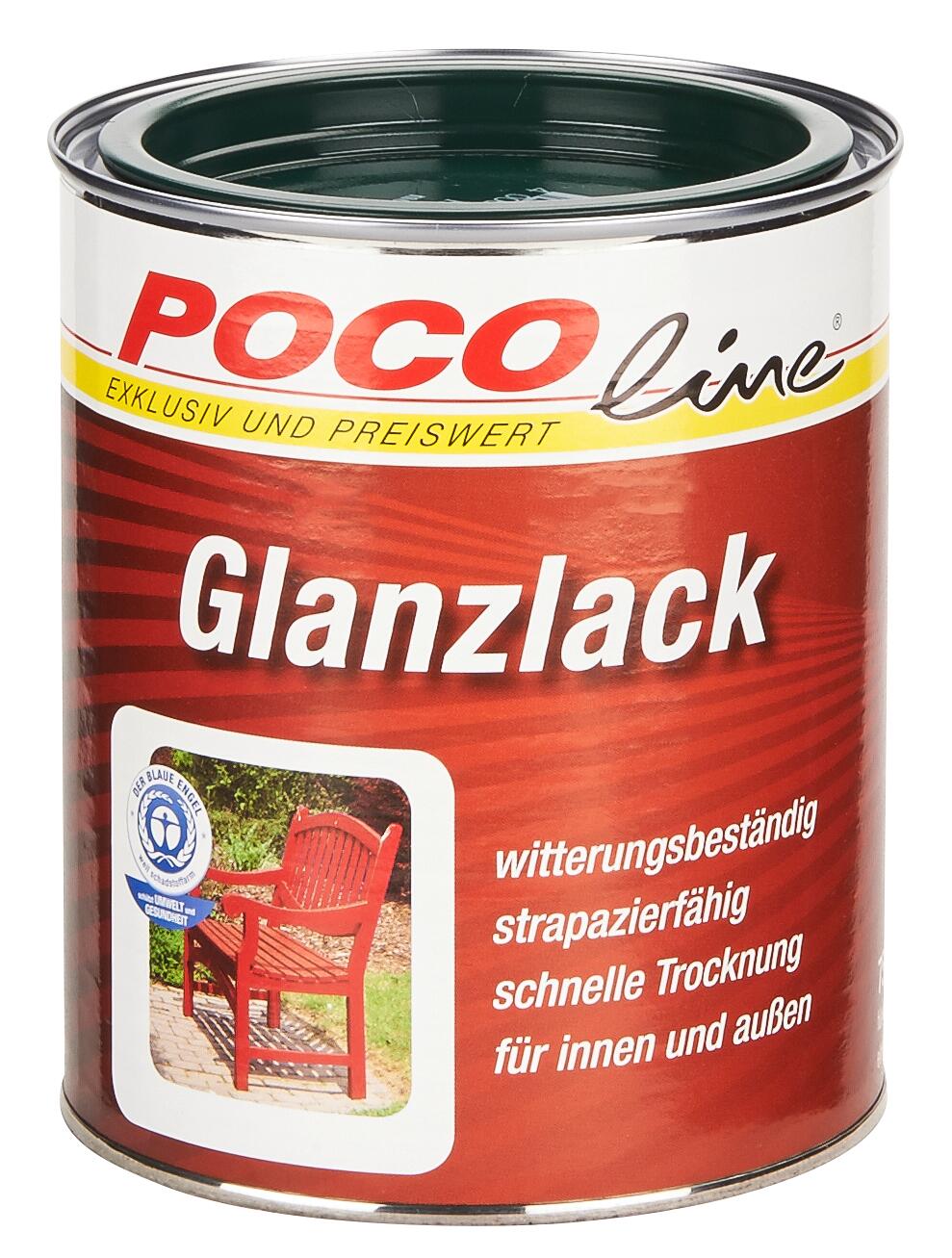 POCOline Acyl Buntlack moosgrün glänzend ca. 0,75 l