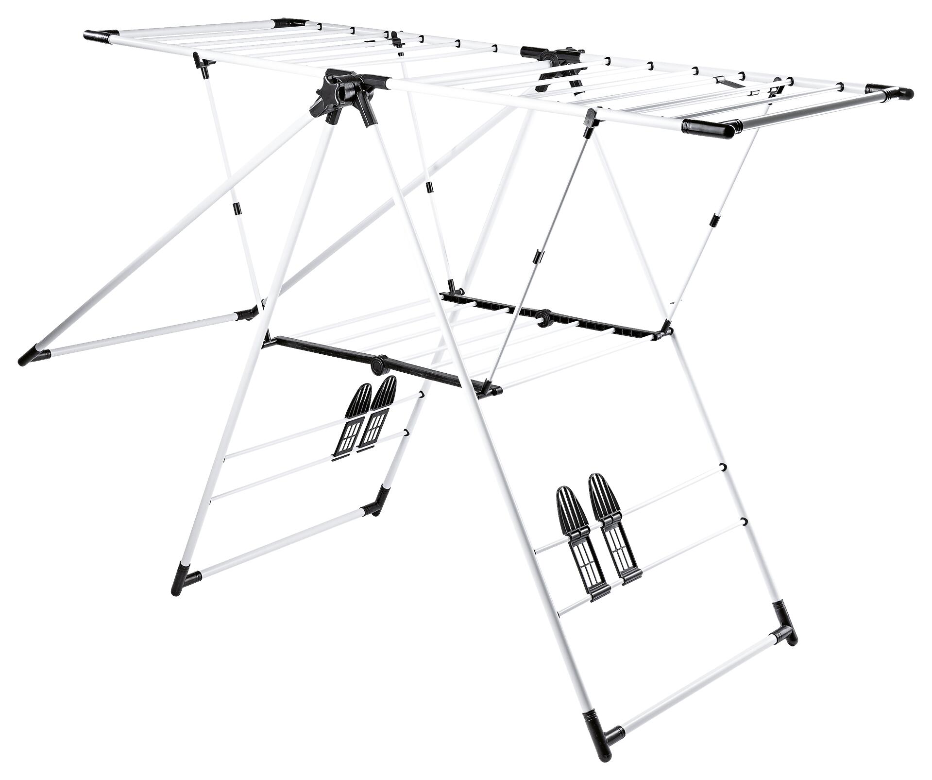 EasyMaxx Flügelwäschetrockner weiß