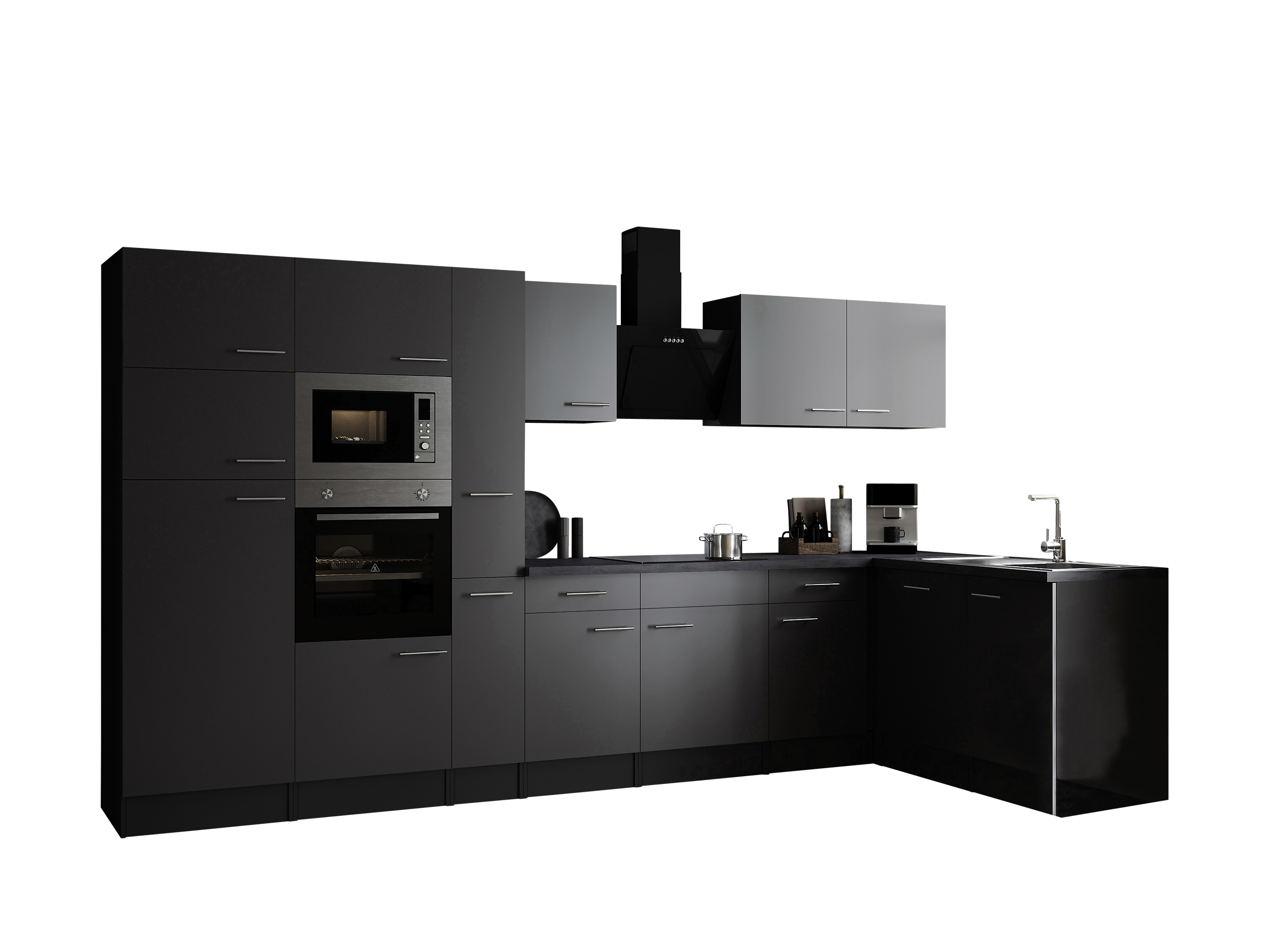 Winkelküche Oliver B/H/T: ca. 370x205x172 cm