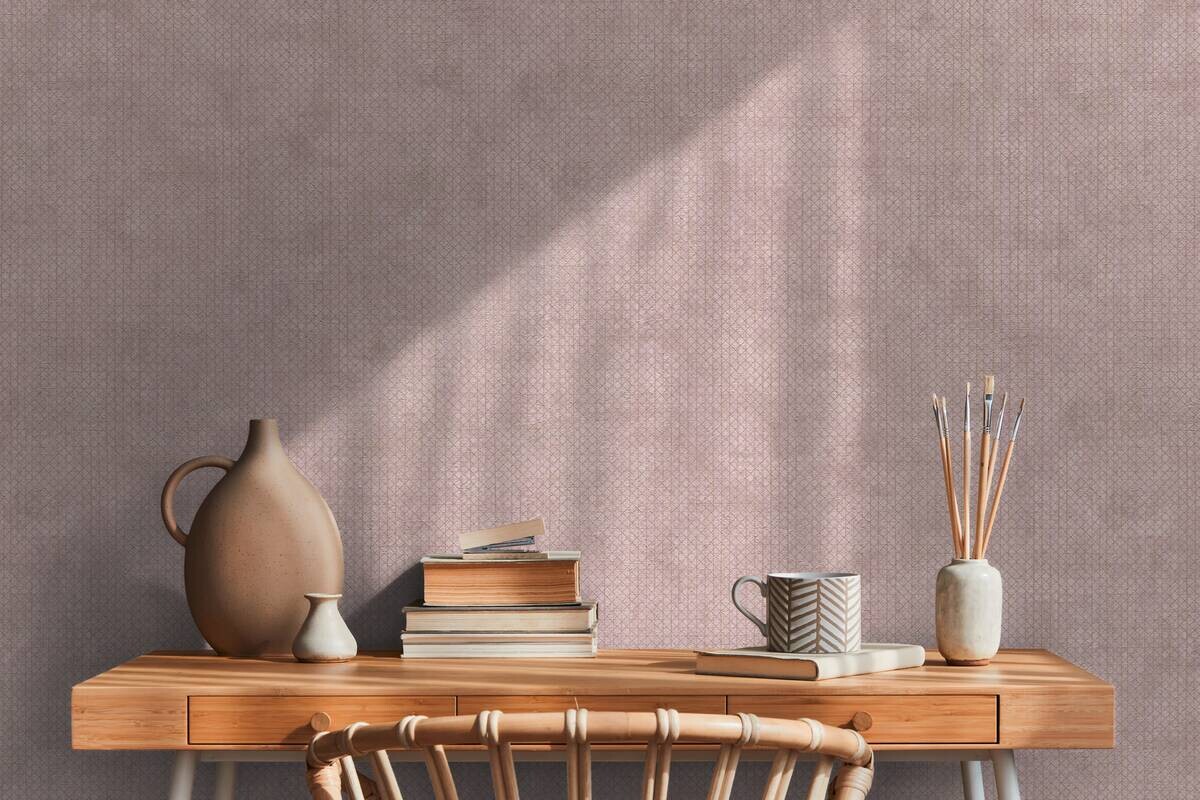 A.S.Creation Vliestapete gold rosa silber B/H/D: ca. 53x1005x8,6 cm