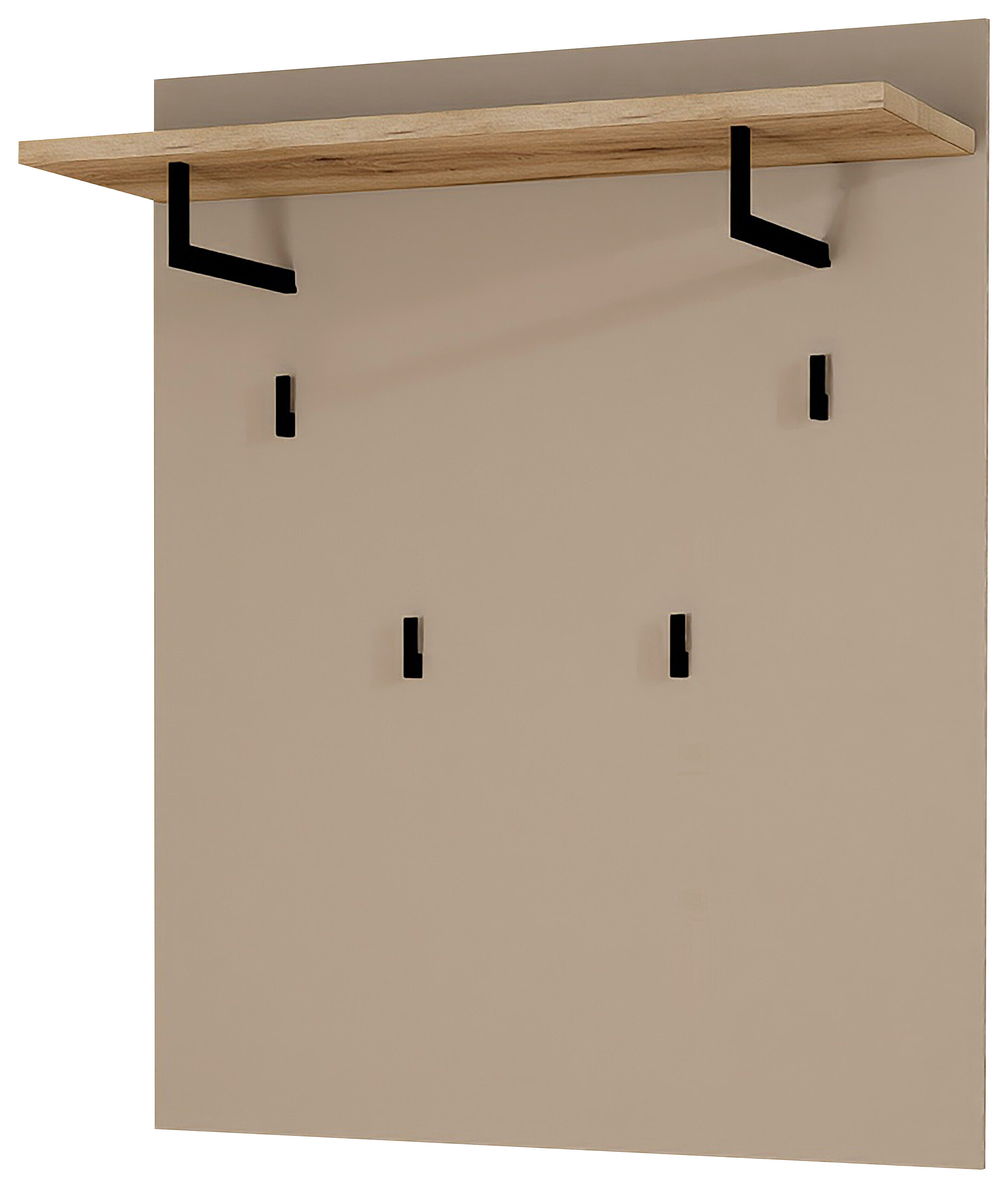 Garderobenpaneel Fargo Eiche Cashmere B/H/T: ca. 80x100x30 cm Garderobenpaneel Fargo Eiche Cashmere B/H/T: ca. 80x100x30 cm