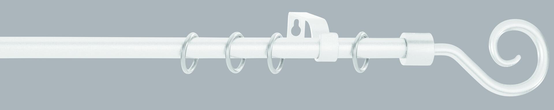 POCOline Stilgarnituren Kringel weiß Metall D: ca. 1,6 cm ausziehbar von ca. 130 bis 240 cm 1.0 Läufe