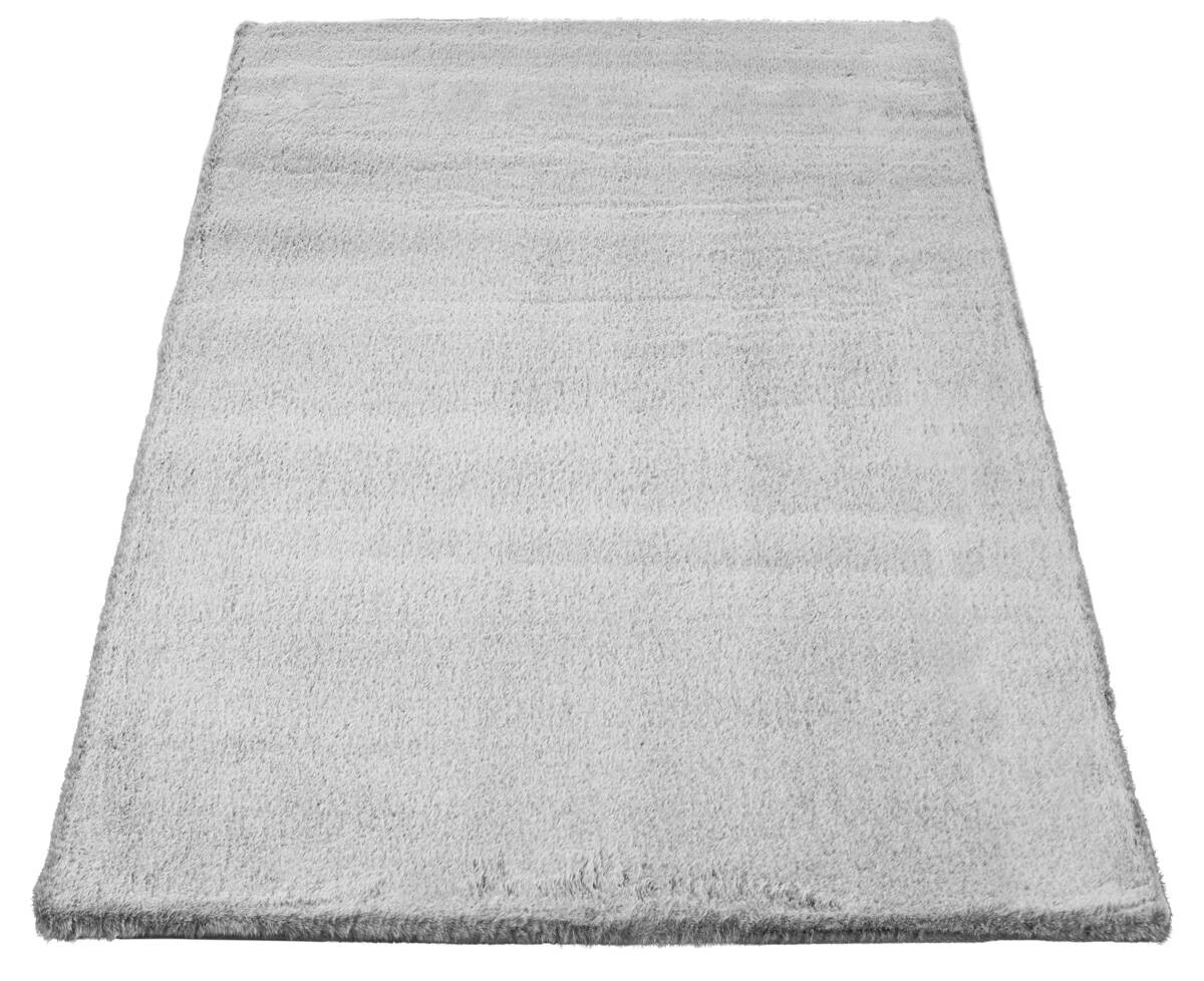 Fellimitat Maya silberweiß B/L: ca. 120x160 cm Fellimitat Maya silberweiß B/L: ca. 120x160 cm