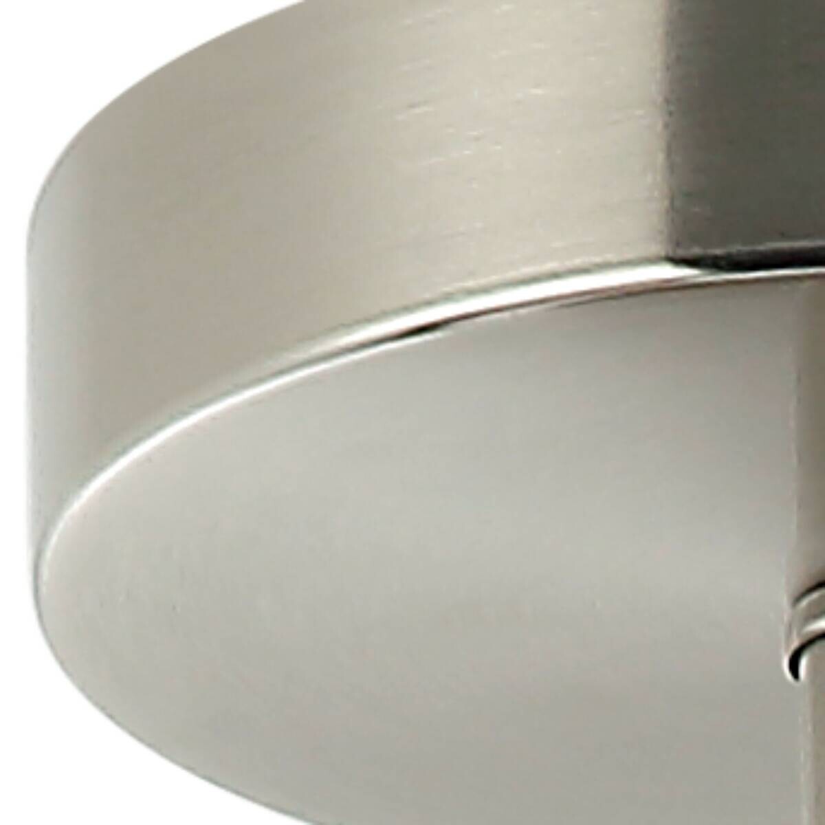 Lamkur Deckenleuchte Donna nickel Metall Glas H/L: ca. 25x51 cm E27 3 Brennstellen