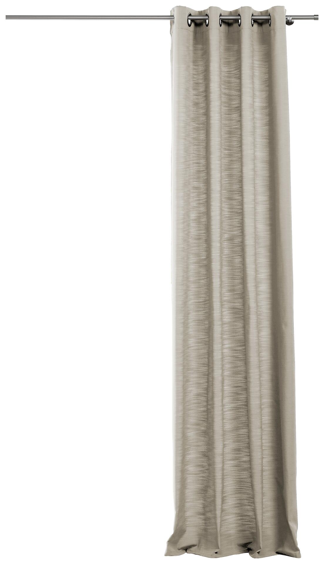 Ösenvorhang BALANCE beige B/L: ca. 135x300 cm