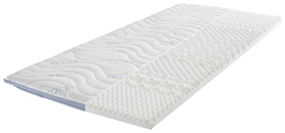 Topper Polar weiß Liegefläche B/L: ca. 100x200 cm