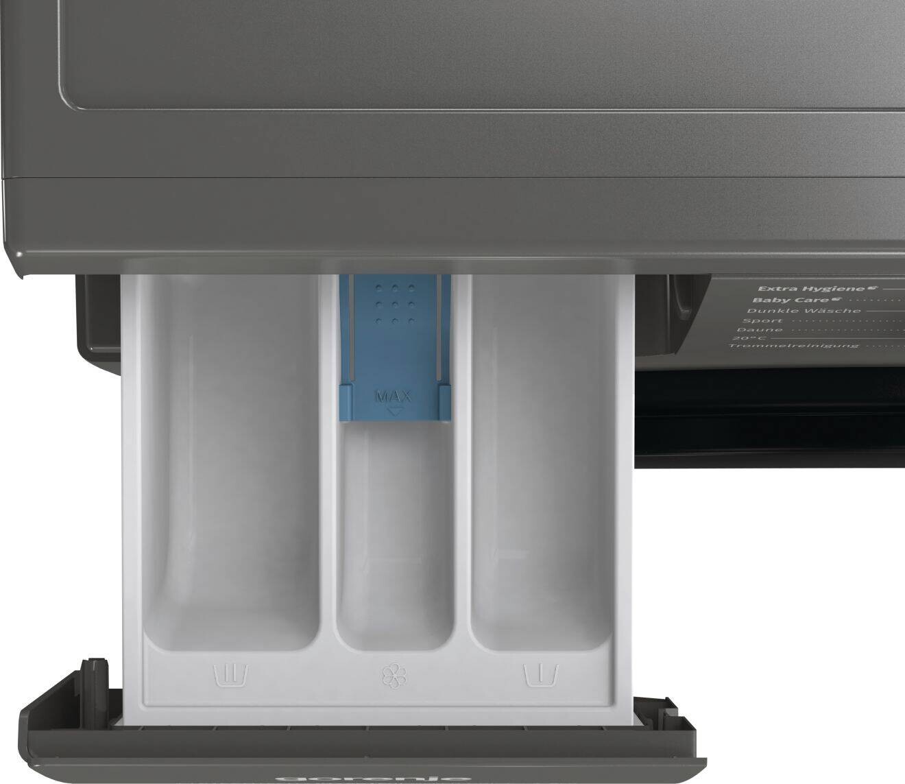 Gorenje Waschmaschine WNHEI84APSA/DE titanfarbig B/H/T: ca. 60x85x54 cm ca. 8 kg