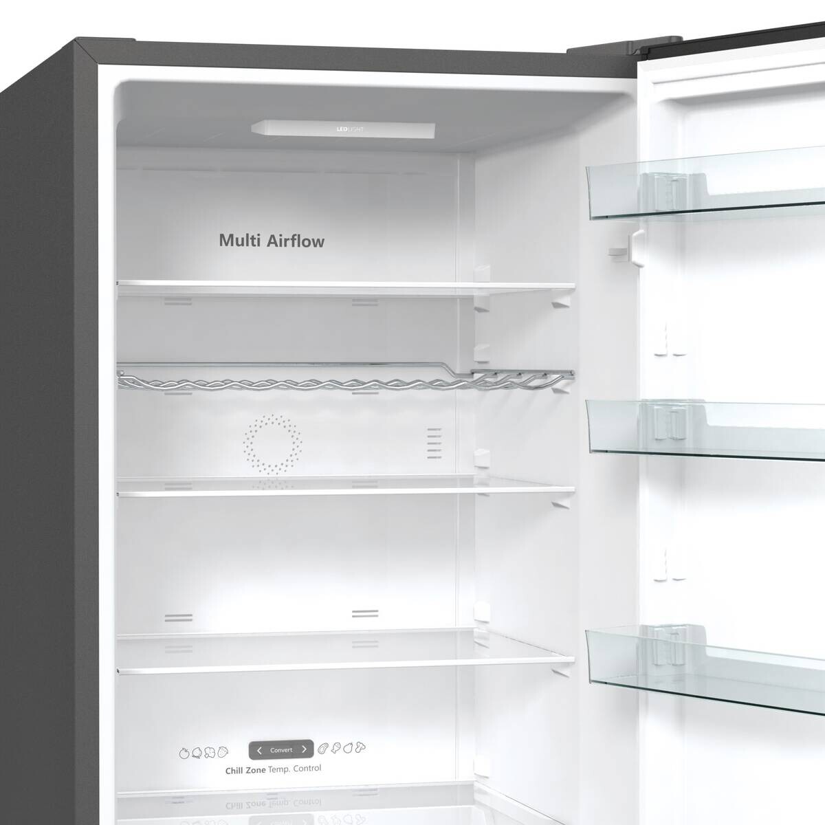 Hisense Kühl-/Gefrierkombination RM469N4ACD Silbergrau