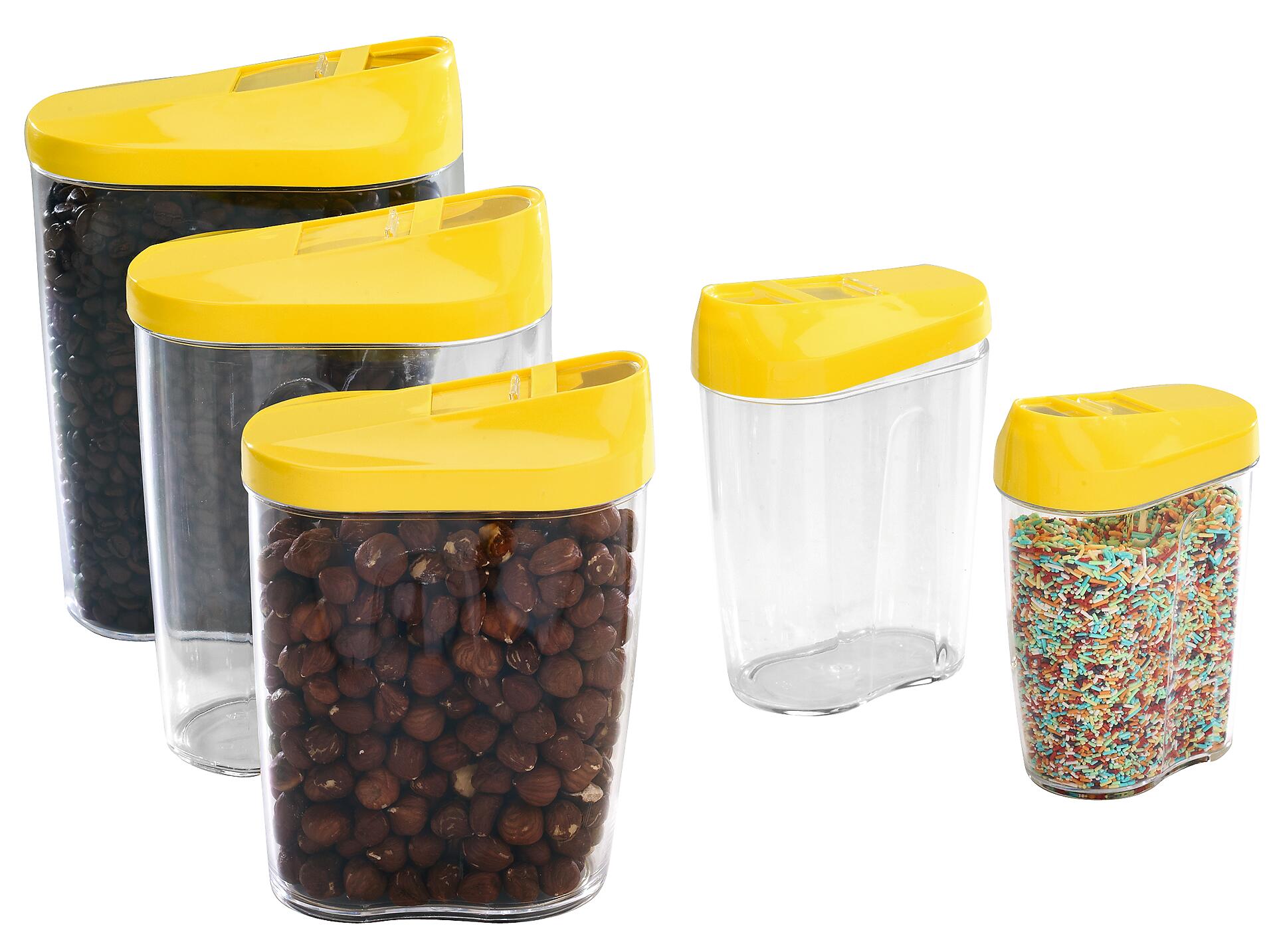 Schüttdosenset sortiert B/H/L: ca. 9x20,5x15 cm