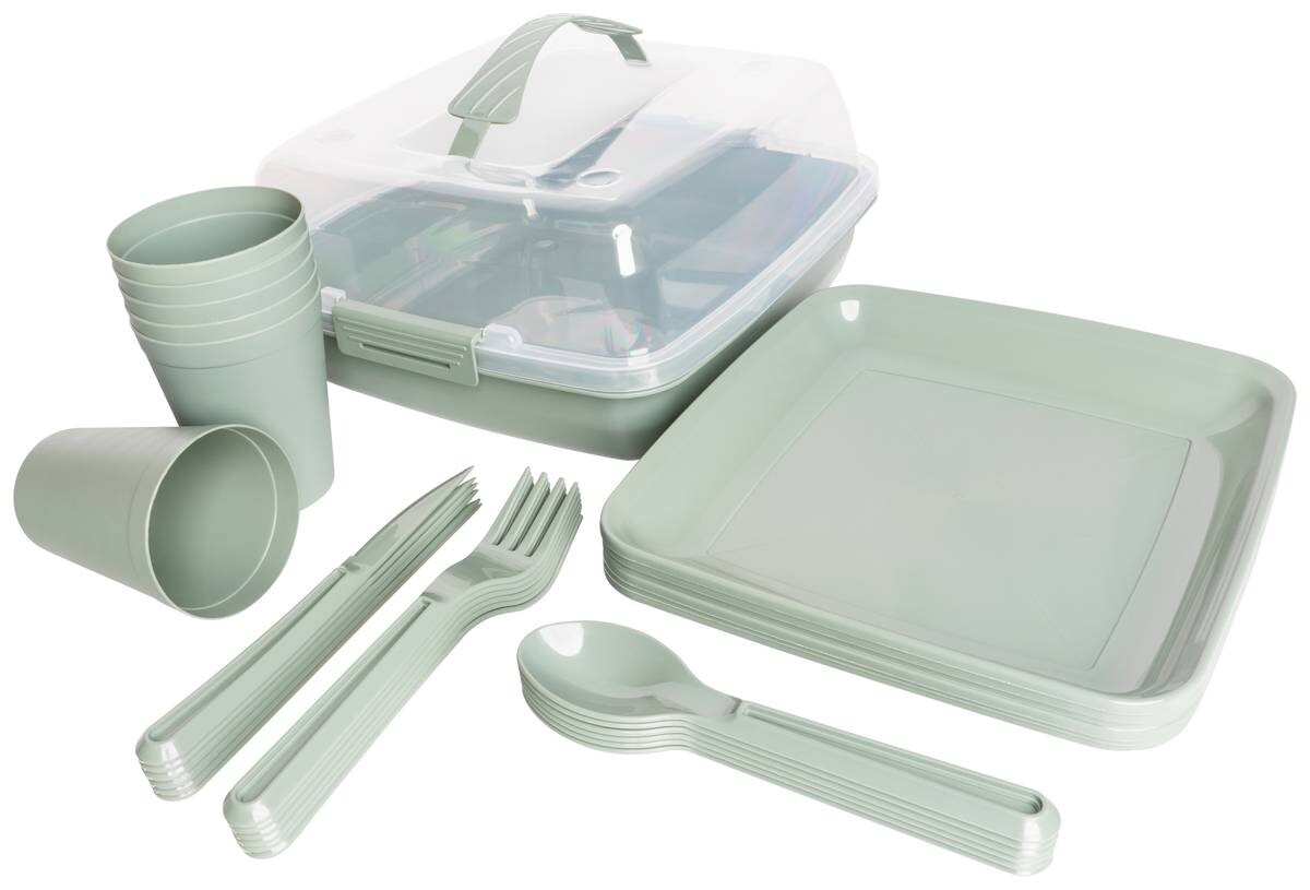 MICHELINO Picknick-Set Alythia grün