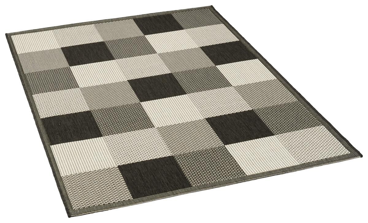 In-/Outdoor-Teppich Ambiente schwarz B/L: ca. 160x230 cm