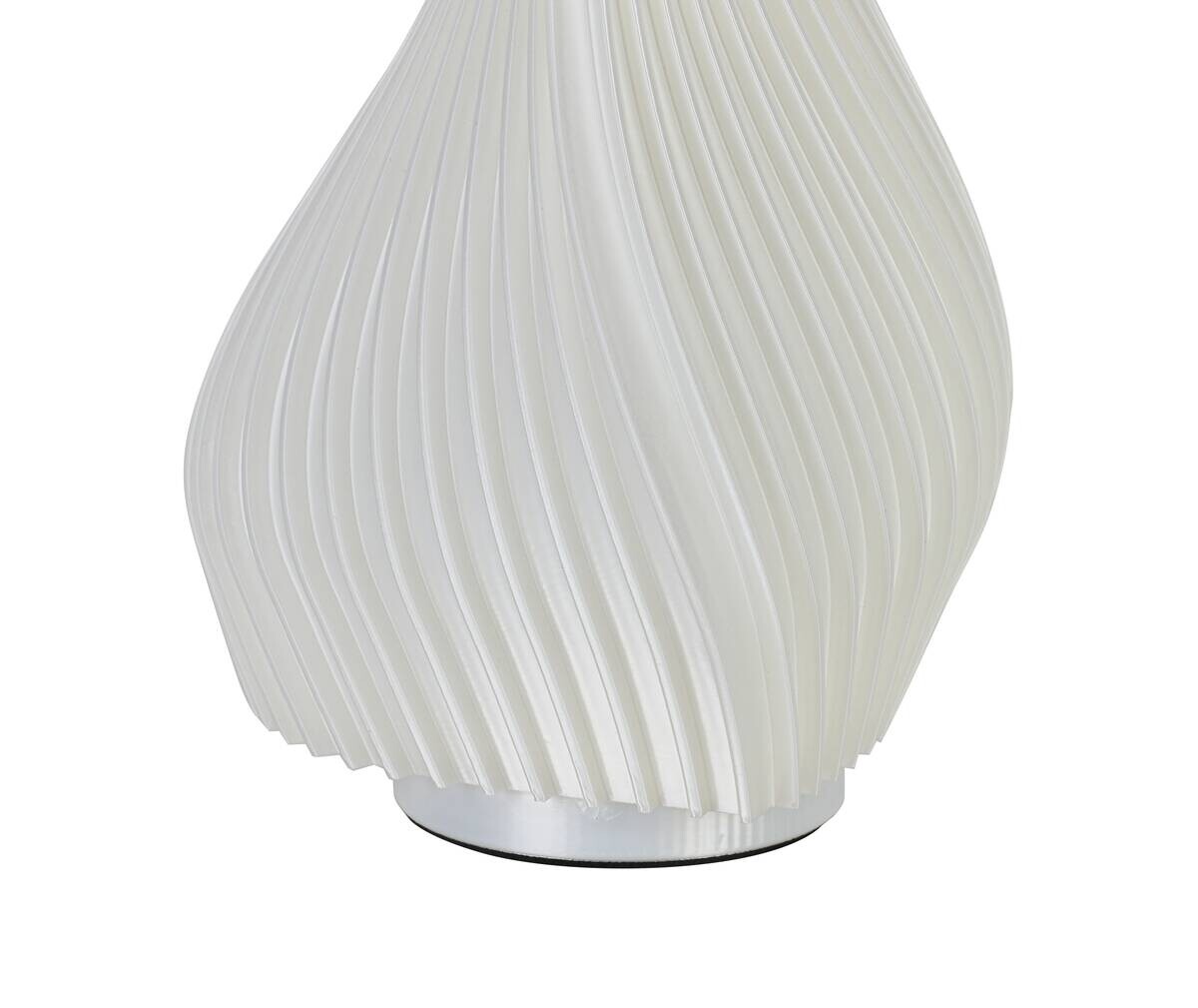 Nolo LED-Tischleuchte Ariane weiß B/H/T: ca. 11,4x11,4x18,5 cm