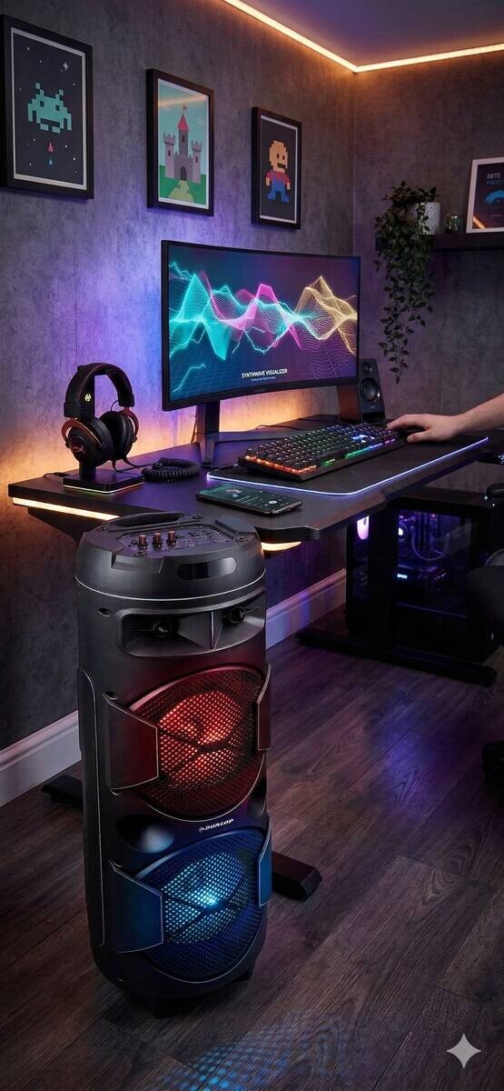 Dunlop Lautsprecher MW-538 H/D: ca. 80x28 cm