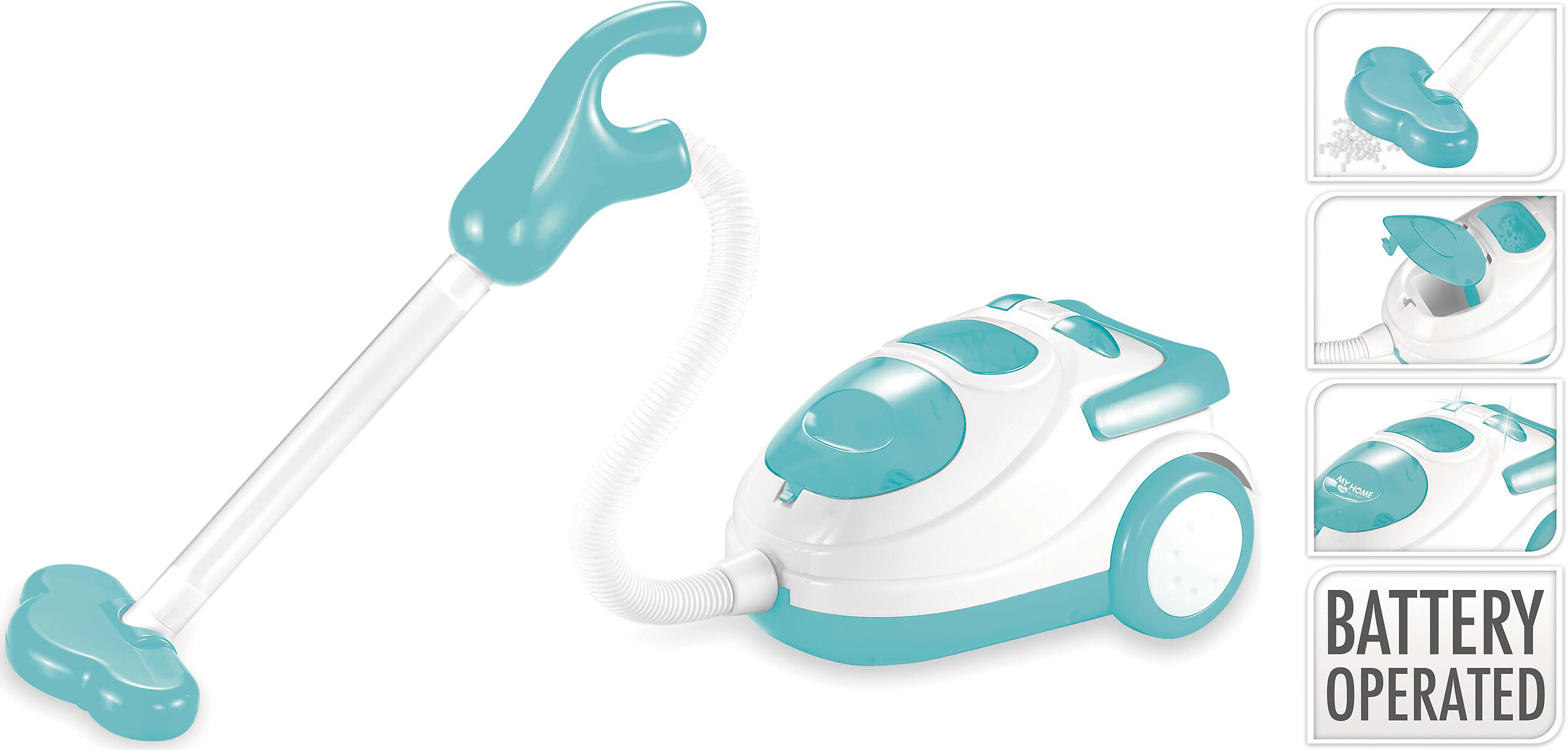 Spielzeug Staubsauger B/H/L: ca. 29,5x18x15 cm