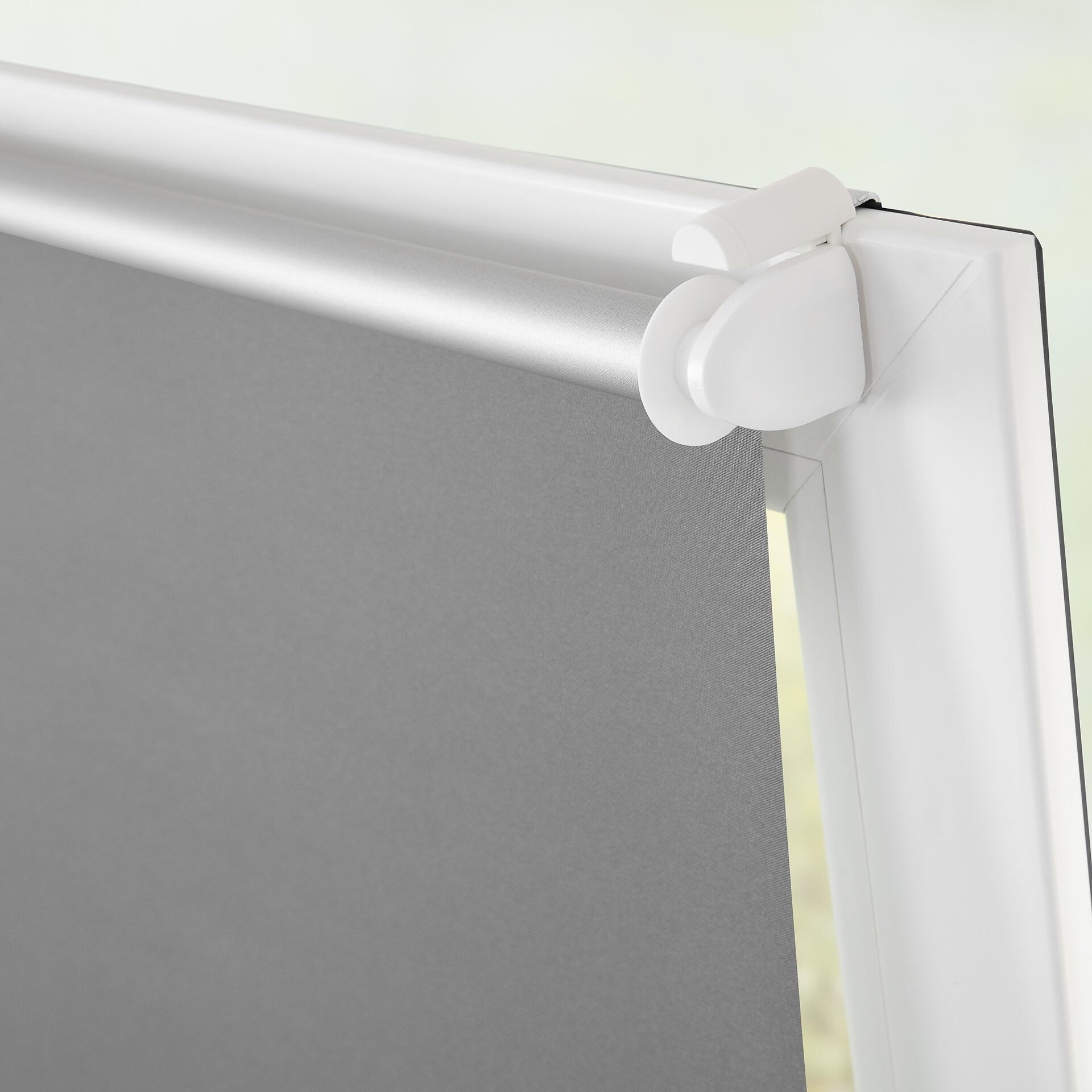 LICHTBLICK Klemmträger für Thermo-Rollo weiß 2 Packstücke